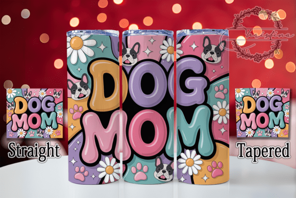 3D Dog Mom Pet Lover Tumbler Design Review