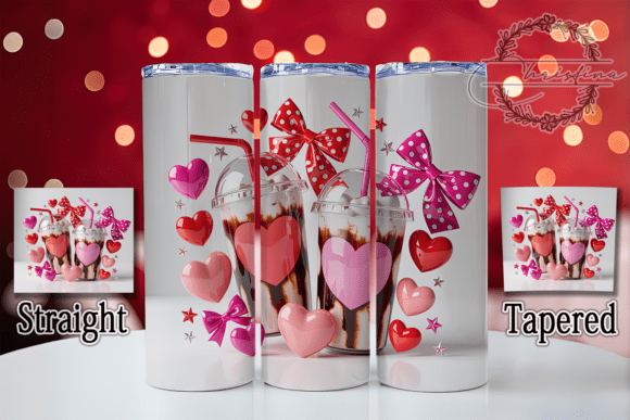 3D Inflated Coffee Valentine Tumbler Design Review