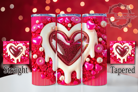 Evaluating the 3D Cute Valentine Hearts Tumbler for Your Custom Drinkware Projects